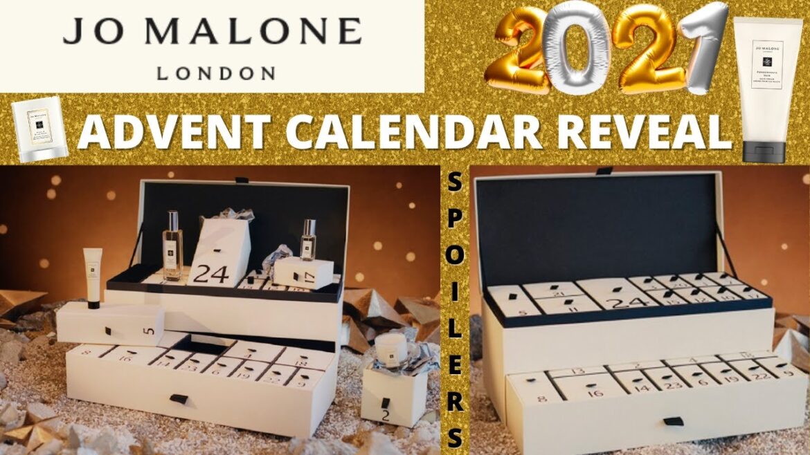 JO MALONE 2021 ADVENT CALENDAR REVEAL