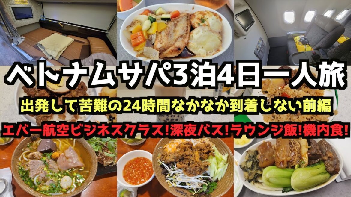 【ベトナム旅行】ベトナムサパ3泊4日一人旅(前編) #ベトナム旅行 #ベトナム  #エバー航空 #長榮航空 #evaair