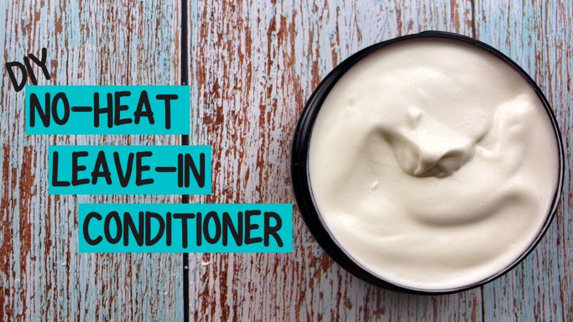 DIY No Heat Leave-in Conditioner | For soft, moisturized, easy to detangle hair