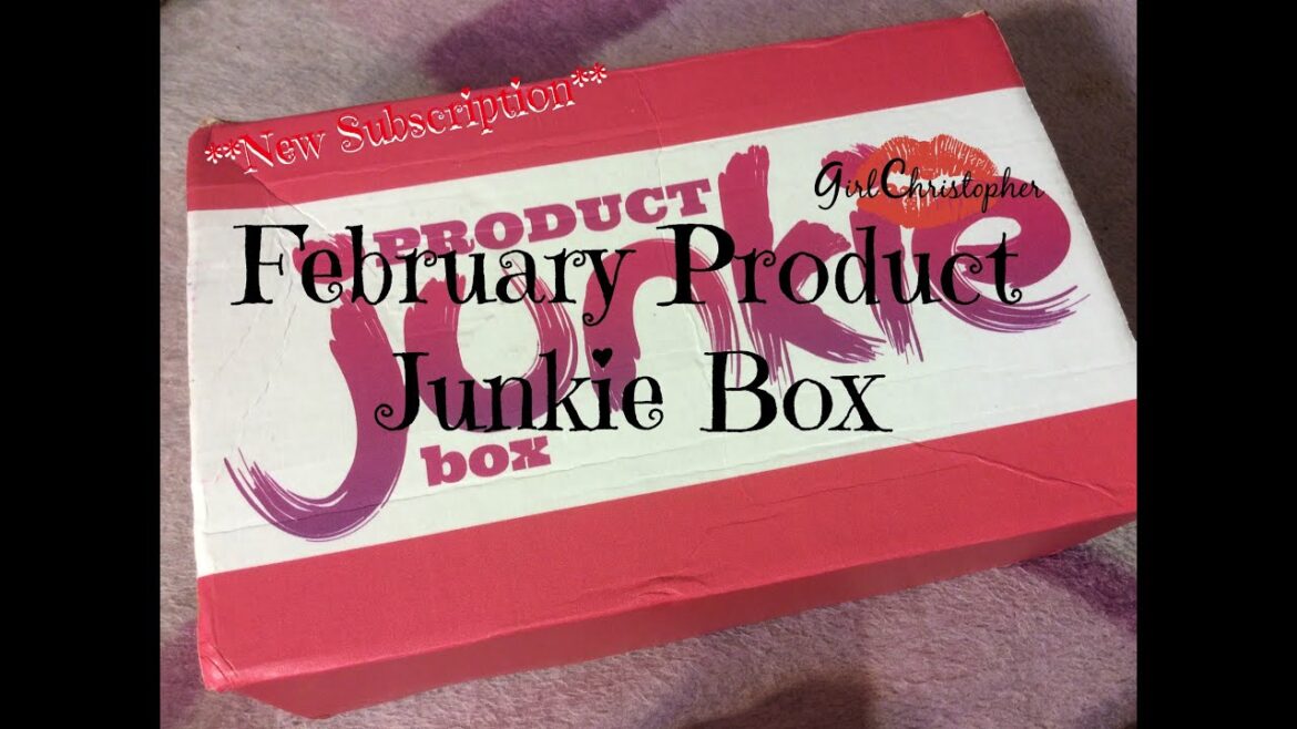 **New Subscription** The Product Junkie Box February 2016