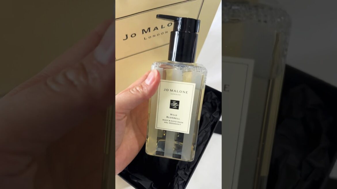 Jo Malone London Wild Bluebell Body & Hand Wash Unboxing Malaysia store 🤍 #jomalonelondon #Jomalone