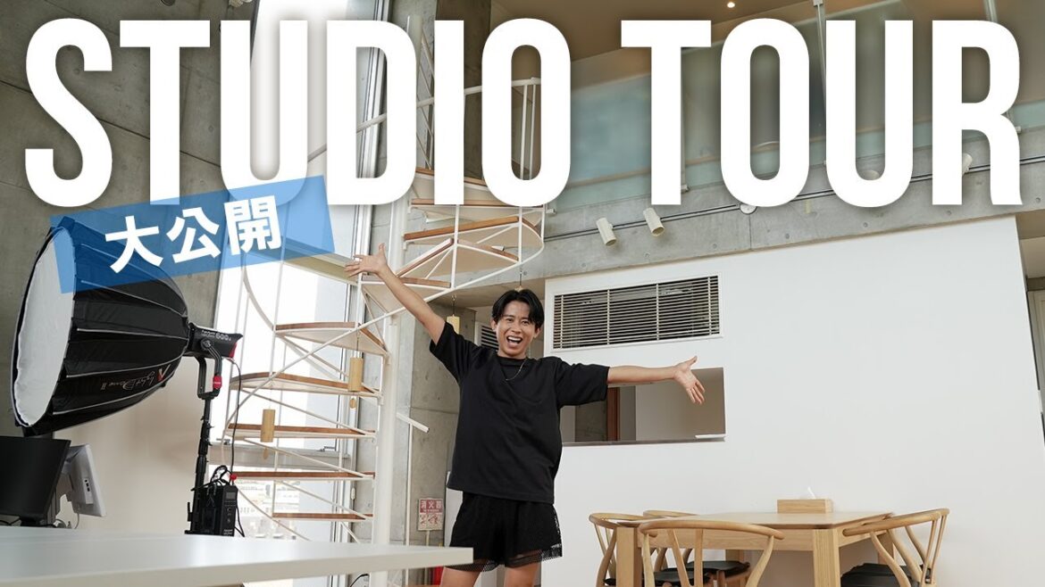 【秘密公開】小田切ヒロの事務所&撮影スタジオ公開！自分のスタジオツアーしちゃうわよ〜🤍