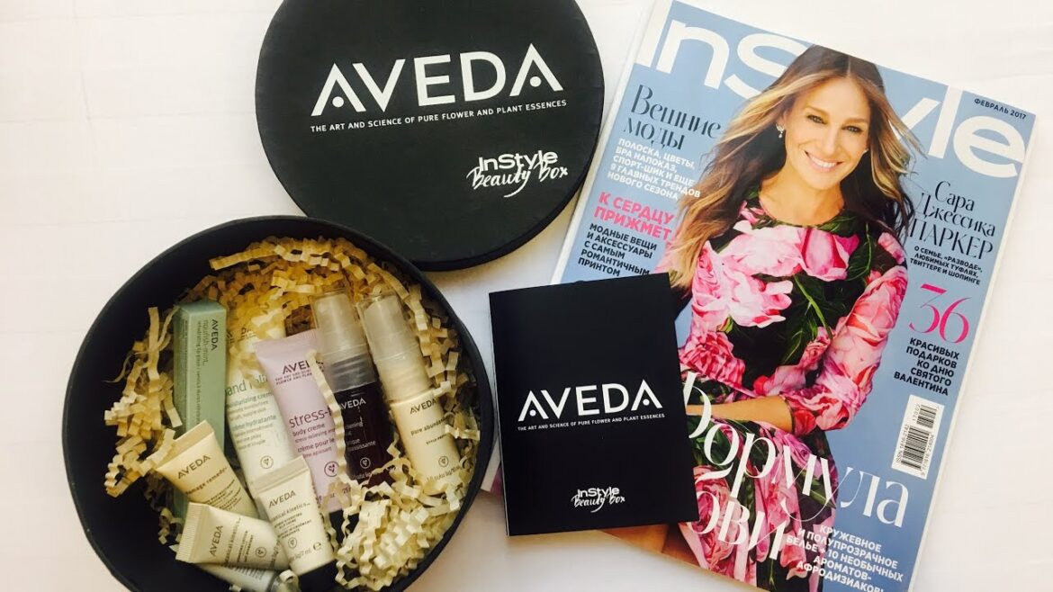 InStyle Beauty Box совместно с маркой Aveda (Аведа). Обзор Коробки  Красоты InStyle Beauty Box совместно с маркой Aveda (Аведа). Обзор Коробки  Красоты
