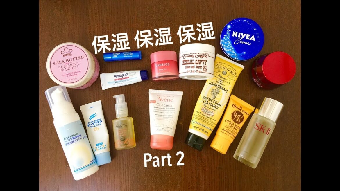 【スキンケア 後半】保湿・保湿・保湿 Part 2～ハンド、リップ編