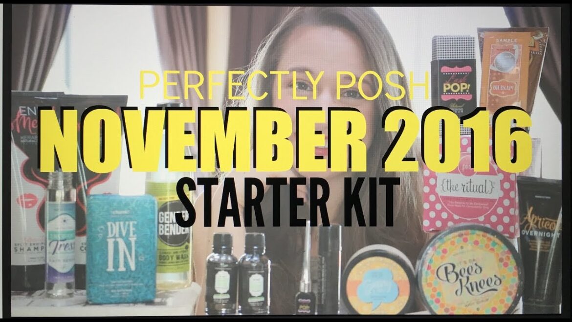 Perfectly Posh $99 Starter Consultant Kit November 2016