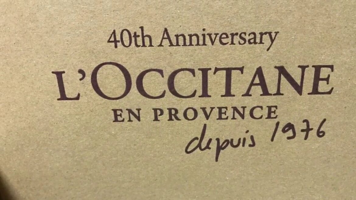 ロクシタン 開封動画