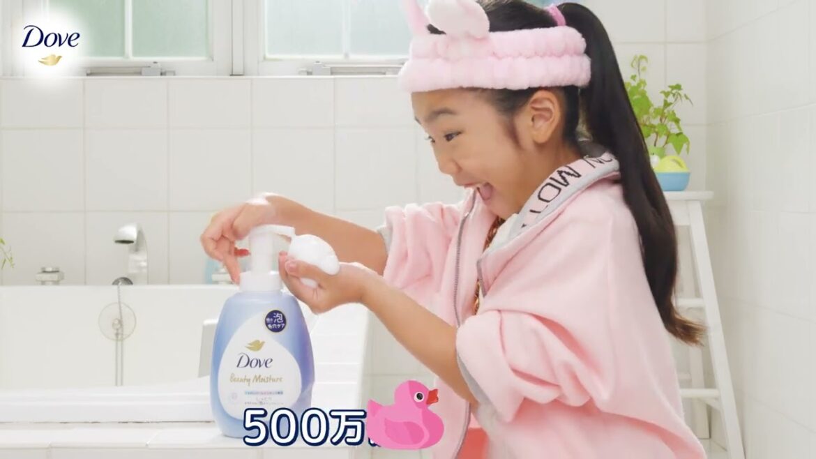 ダヴ泡ラップ　泡編