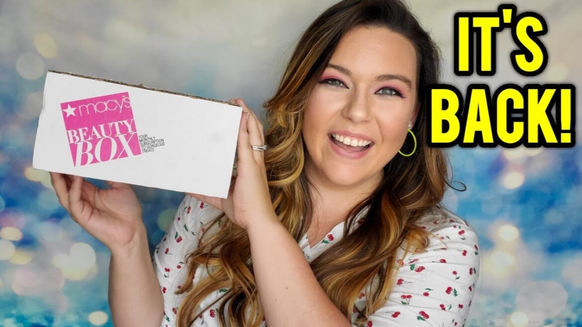 Macy's Beauty Box October 2020