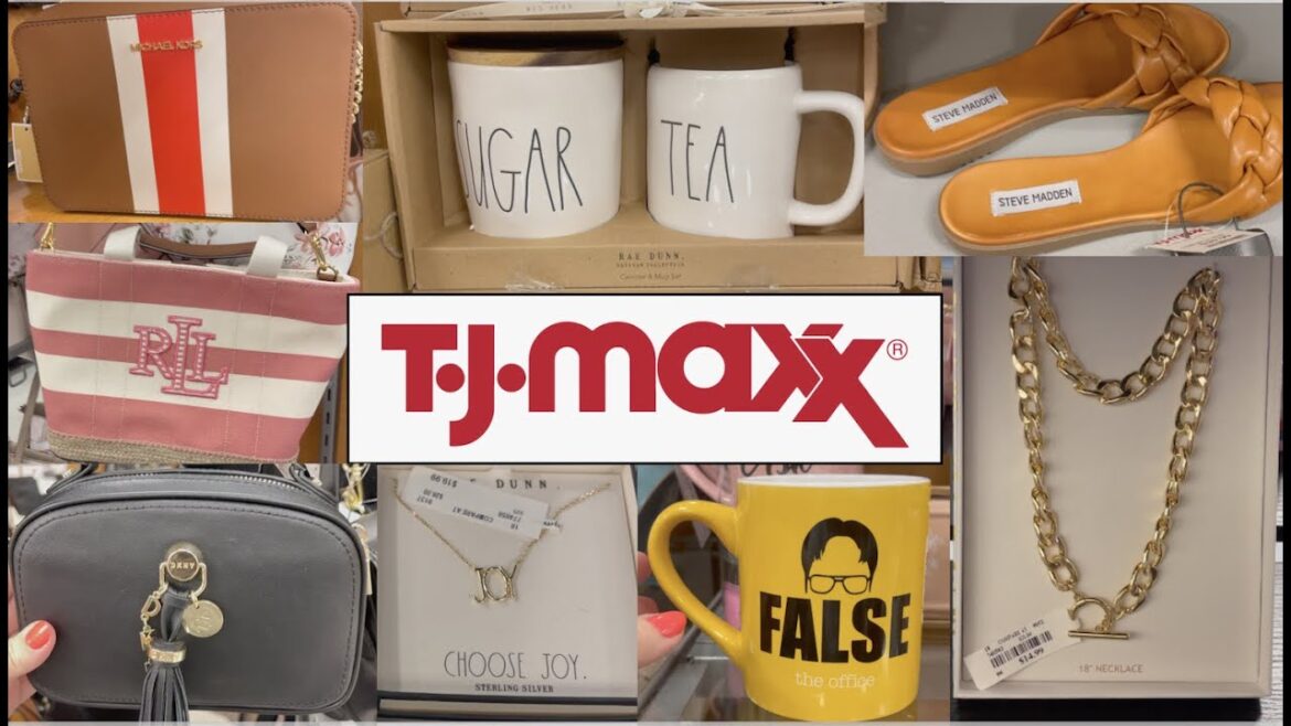 TJ MAXX SHOP WITH ME | NEW FINDS | RAE DUNN, HANDBAGS, HOME DECOR, JEWELRY, SHOES, MAKE UP