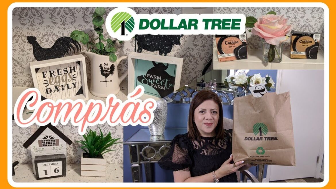 Dollar Tree Haul-Compras,lo nuevo en el dollar tree.