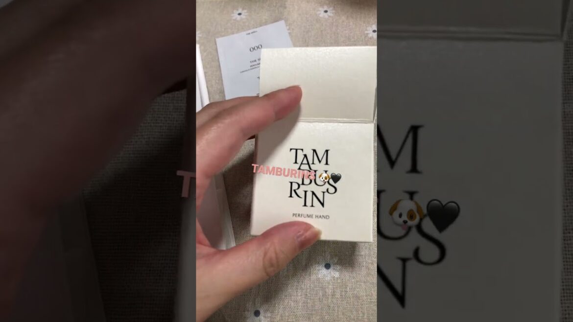 韓国ブランド TAMBURINS❤️‍🔥ハンドクリームついに📍♡ ദ്ദി‪- ·̫ - ̳^‬ 手に入れた