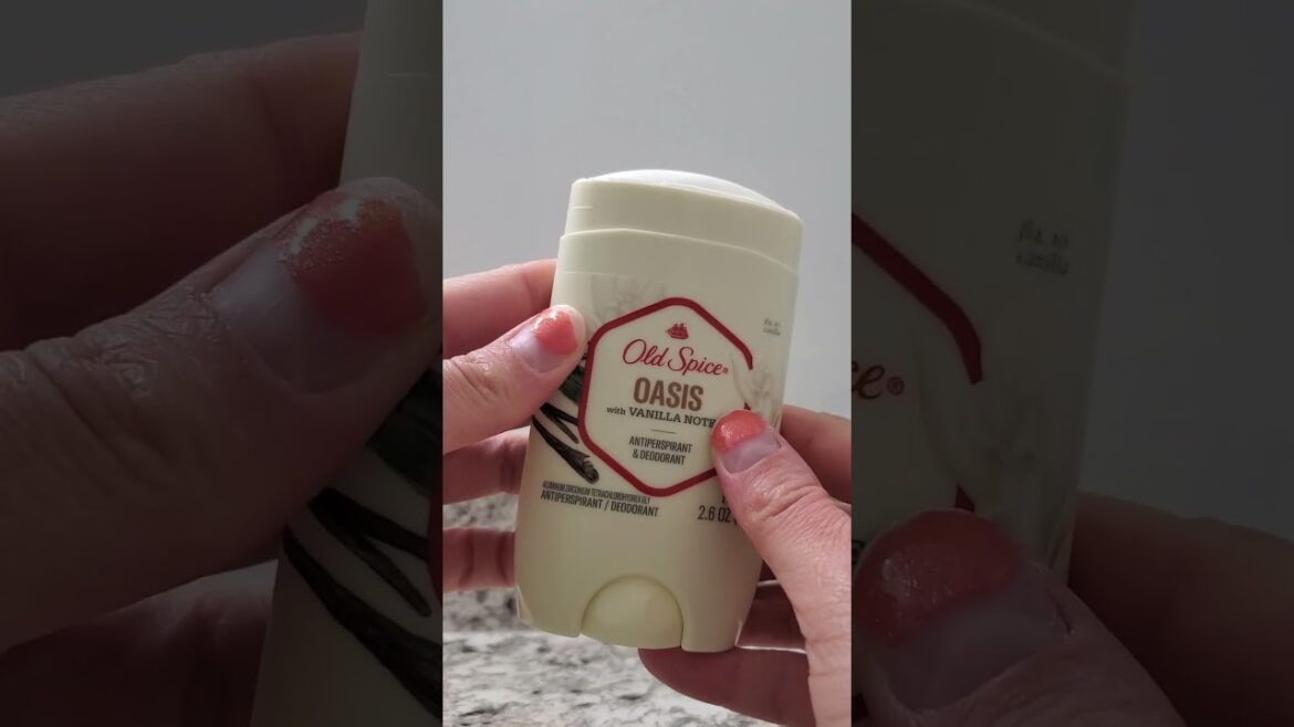 In Hand Review of Old Spice Deodorant for Men, Oasis with Vanilla Notes Scent In Hand Review of Old Spice Deodorant for Men, Oasis with Vanilla Notes Scent