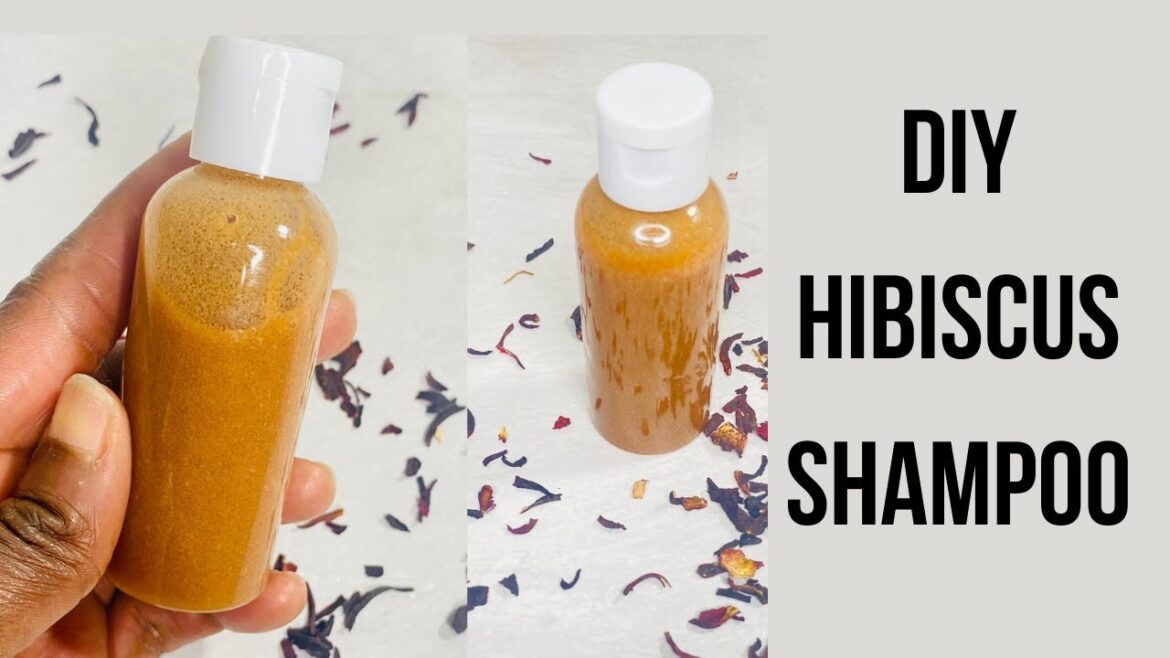 DIY Hibiscus Shampoo /Moisturizing & Hydrating