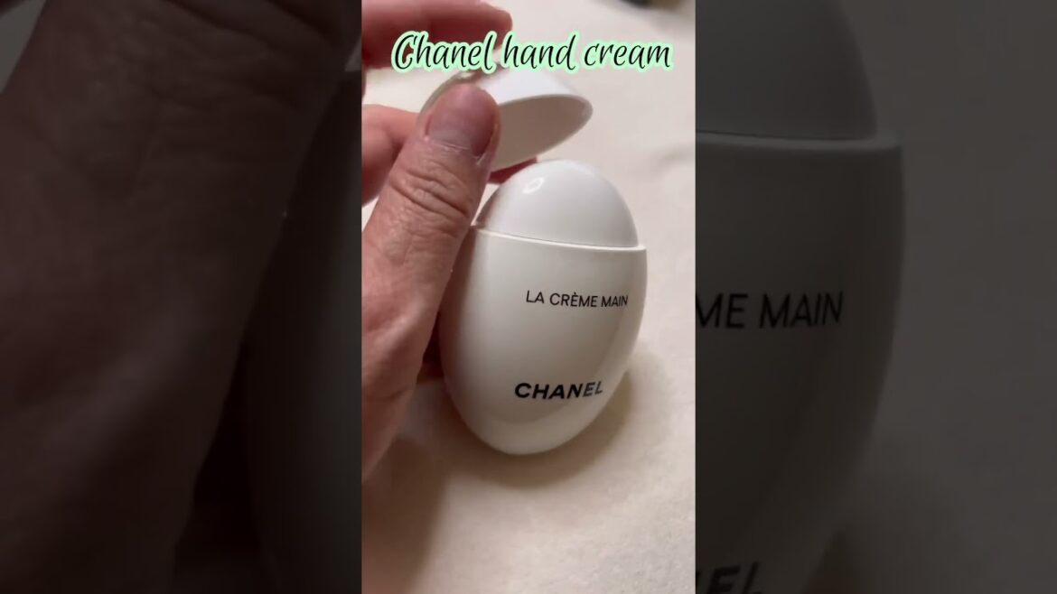 Chanel hand cream #chanel #chanelcosmetics #chanelhandcream #luxury #luxurylifestyle
