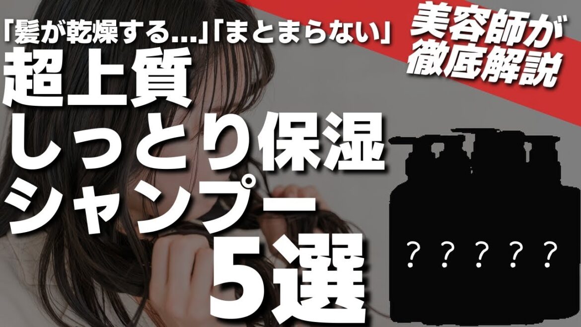 【市販のシャンプー厳選】美容師歴16年がおすすめする、超しっとりおすすめシャンプー5選!! 【市販のシャンプー厳選】美容師歴16年がおすすめする、超しっとりおすすめシャンプー5選!!