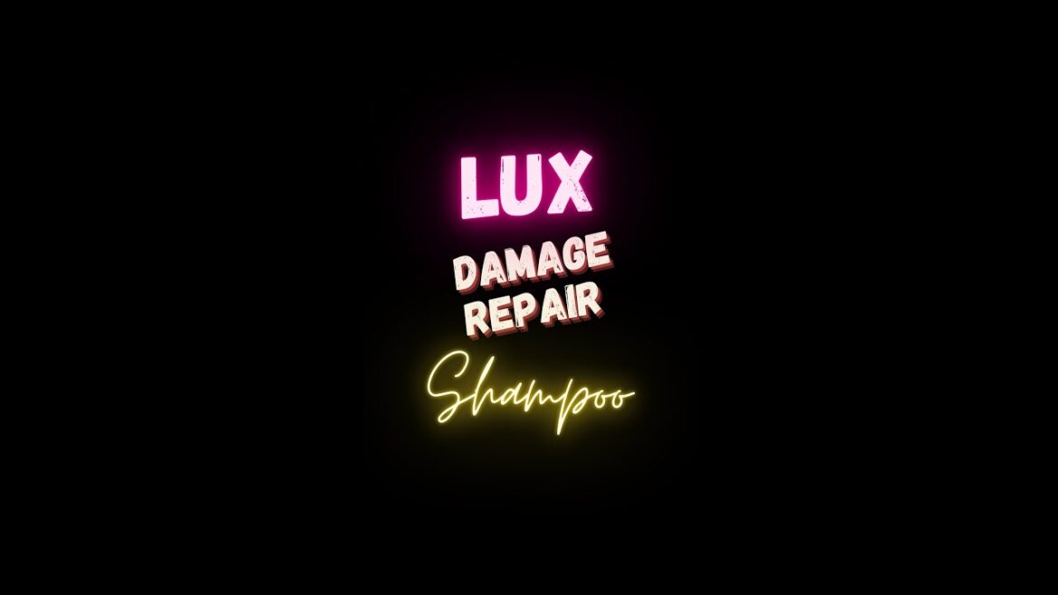 LUX Luminique Damage Repair Non-Silicone Shampoo 350 gm  Made in Japa | Barqaat Food Studio