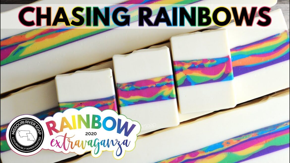Chasing Rainbows Soap | RAINBOW EXTRAVAGANZA 2020 | MO River Soap Chasing Rainbows Soap | RAINBOW EXTRAVAGANZA 2020 | MO River Soap