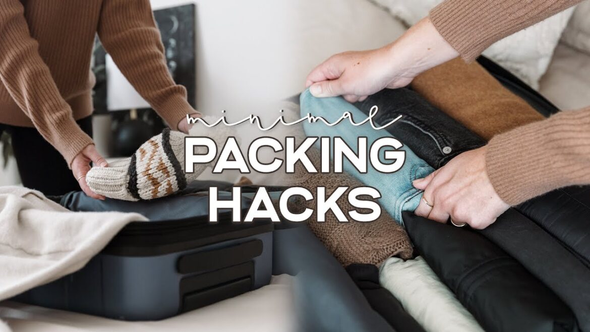 25 Minimalist Packing Hacks | How to Pack Better, Organization Tips & Travel Essentials 25 Minimalist Packing Hacks | How to Pack Better, Organization Tips & Travel Essentials