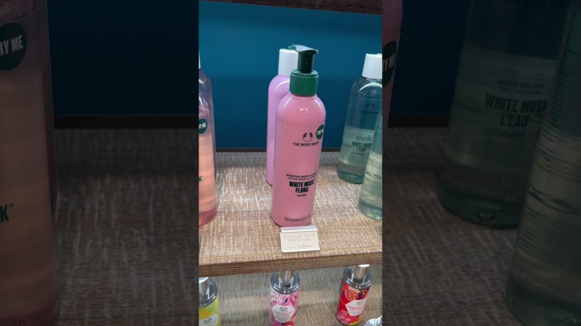 [THE BODY SHOP]ボディショ💕ムスクの香りに癒された✨