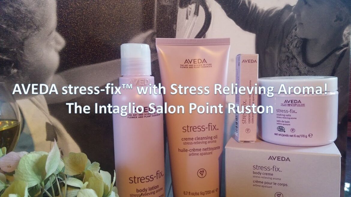 AVEDA stress fix With Stress Relieving Aroma The Intaglio Salon Point Ruston