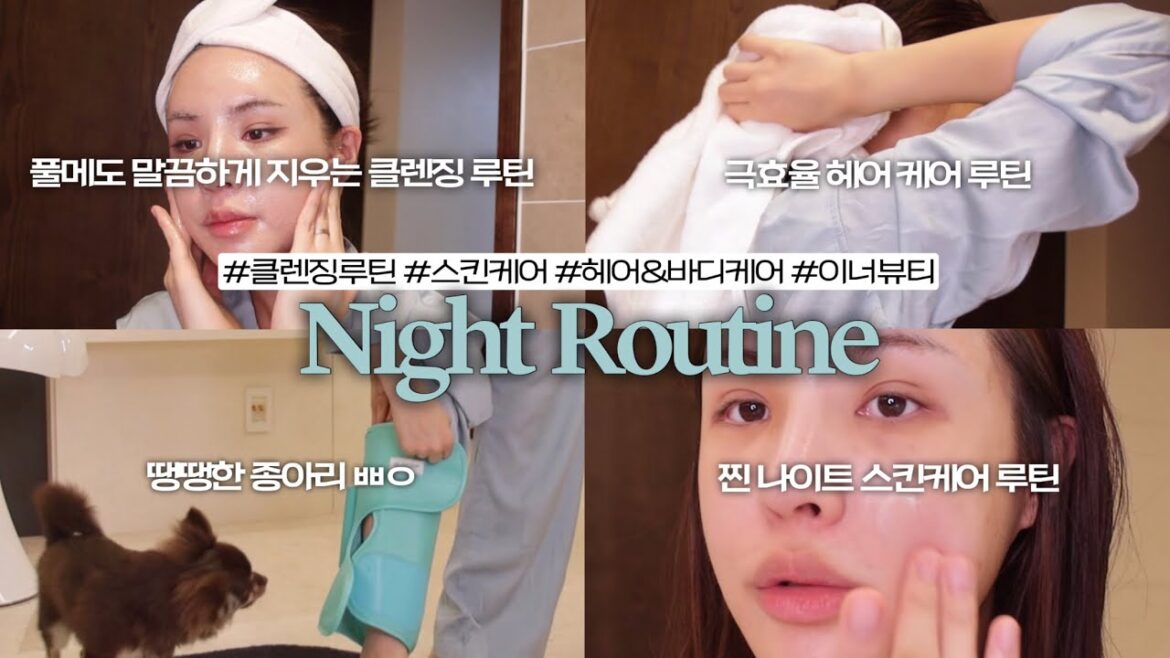 [ENG/JPN] 퇴근길부터 잠들기 전까지 나이트 케어 & 클렌징 루틴 (ft.개발 클렌징밤 스포) | 스킨케어, 클렌징, 마스크팩, 뷰티디바이스, 이너뷰티 등 | 재유JEYU