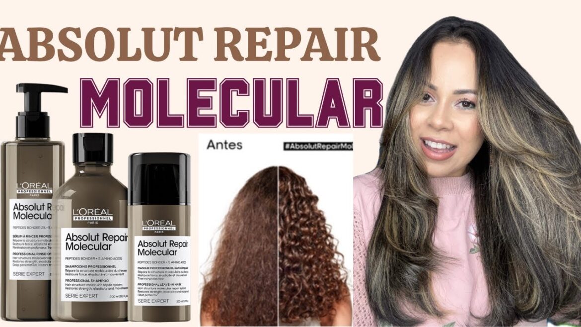Absolut Repair Molecular L’Óreal Profissionnel 📣