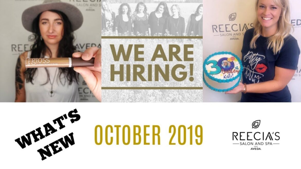 October 2019 Highlights | Reecia's Salon And Spa | Northwest Montana Aveda Salon