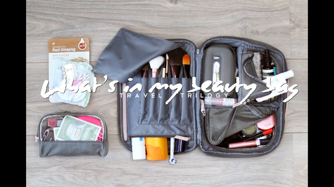 What’s in my Travel Beauty Bag – Travel Trilogy What's in my Travel Beauty Bag - Travel Trilogy