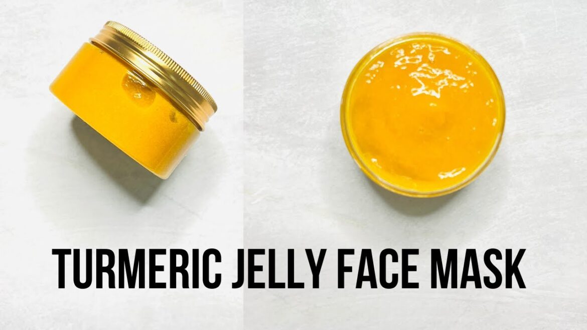 MAKE TURMERIC JELLY FACE MASK I BRIGHTEN & EVEN SKIN