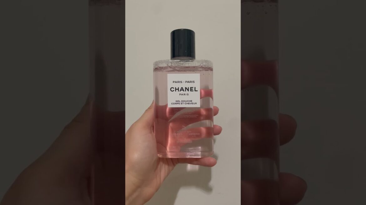 Gel de banho Chanel Paris Paris / Gel douche corps et cheveux