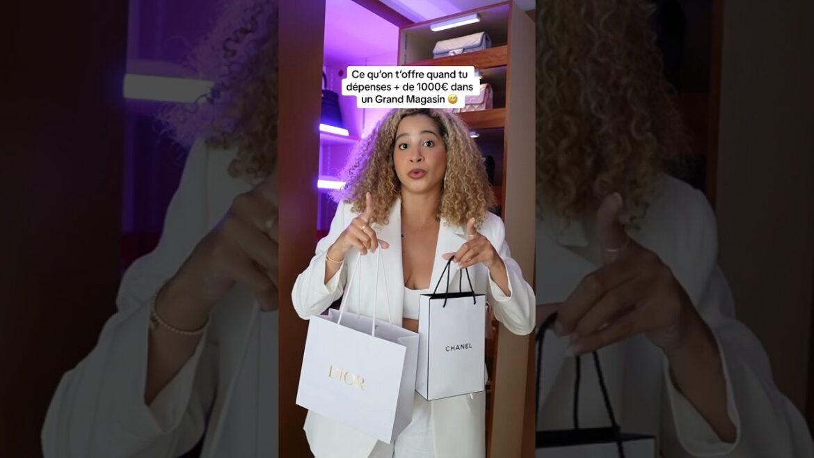 CE QU’ON T’OFFRE QUAND TU DÉPENSES 1000€ EN GRAND MAGASIN 😳
