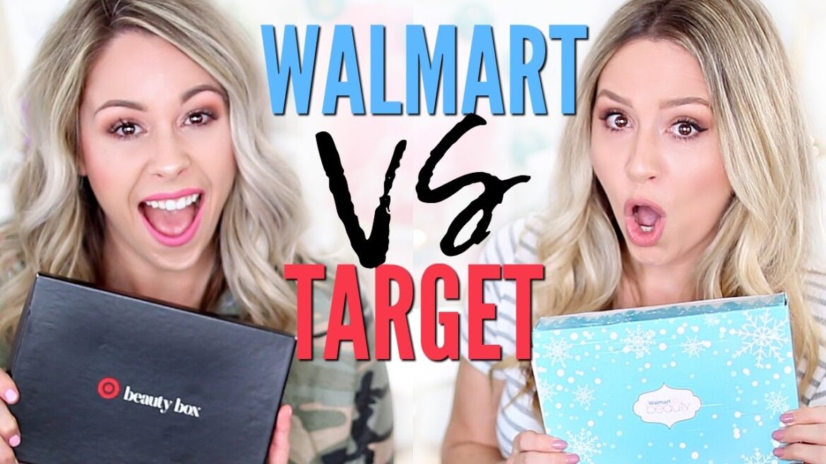 UNBOXING | Walmart vs Target Beauty Box