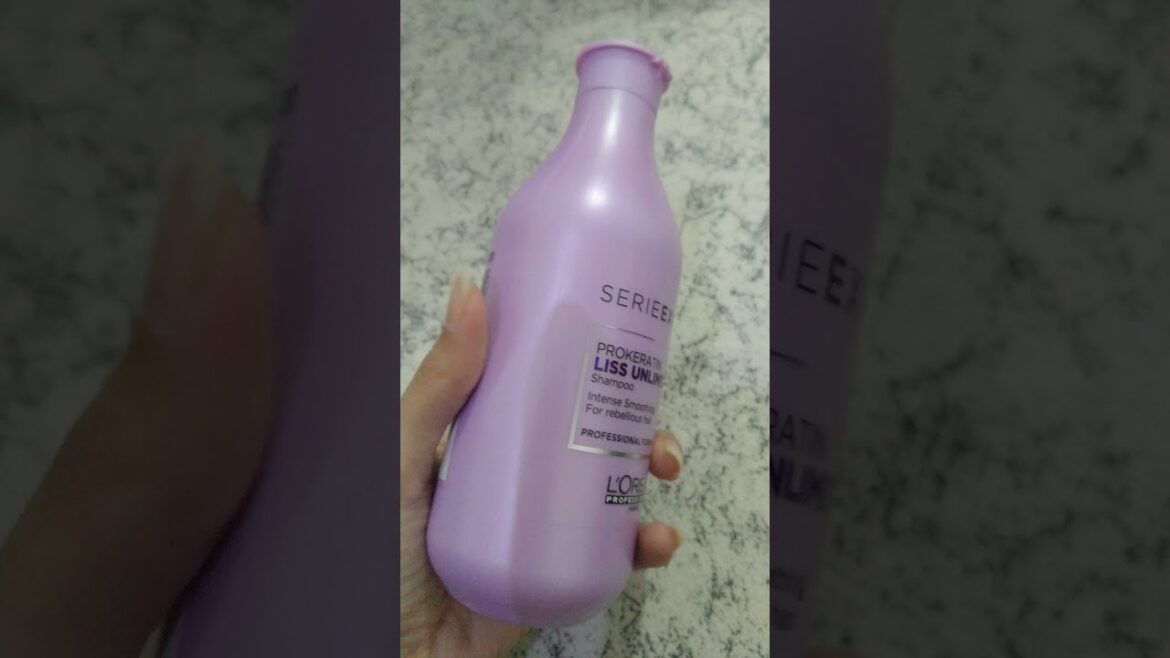 L'Oréal Professionnel Serie Expert Liss Unlimited Shampoo and Hair Mask Unboxing | #shorts