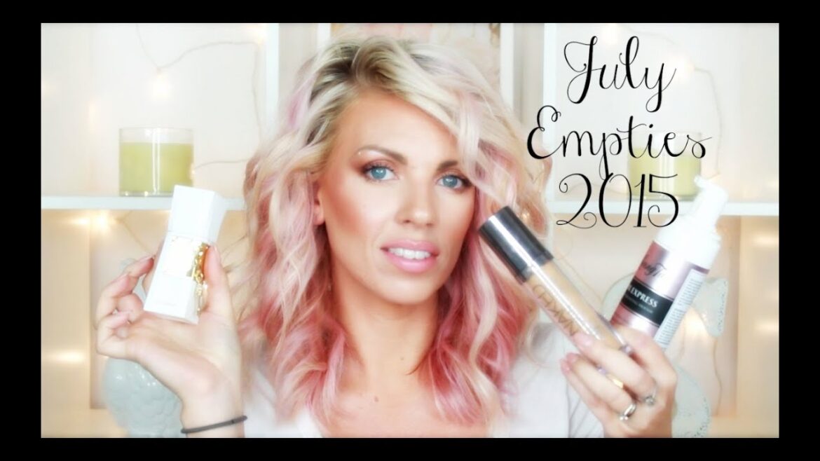 ♡ July Empties 2015 ♡