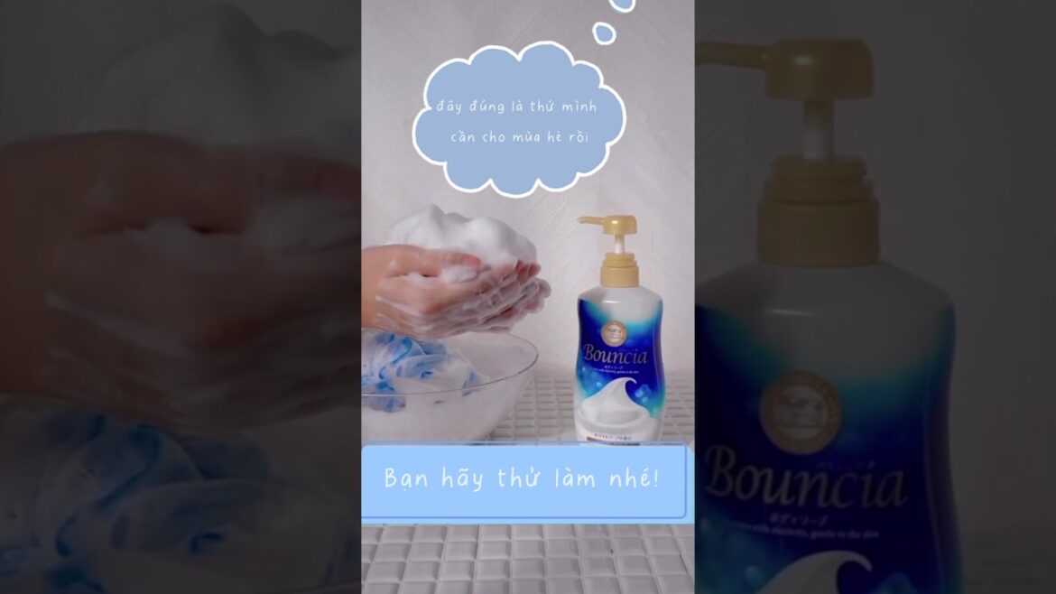 Sữa Tắm Cow Bouncia Body Soap Chiết Xuất Sữa Bò Tươi, mang lại làn da sáng mịn #shorts