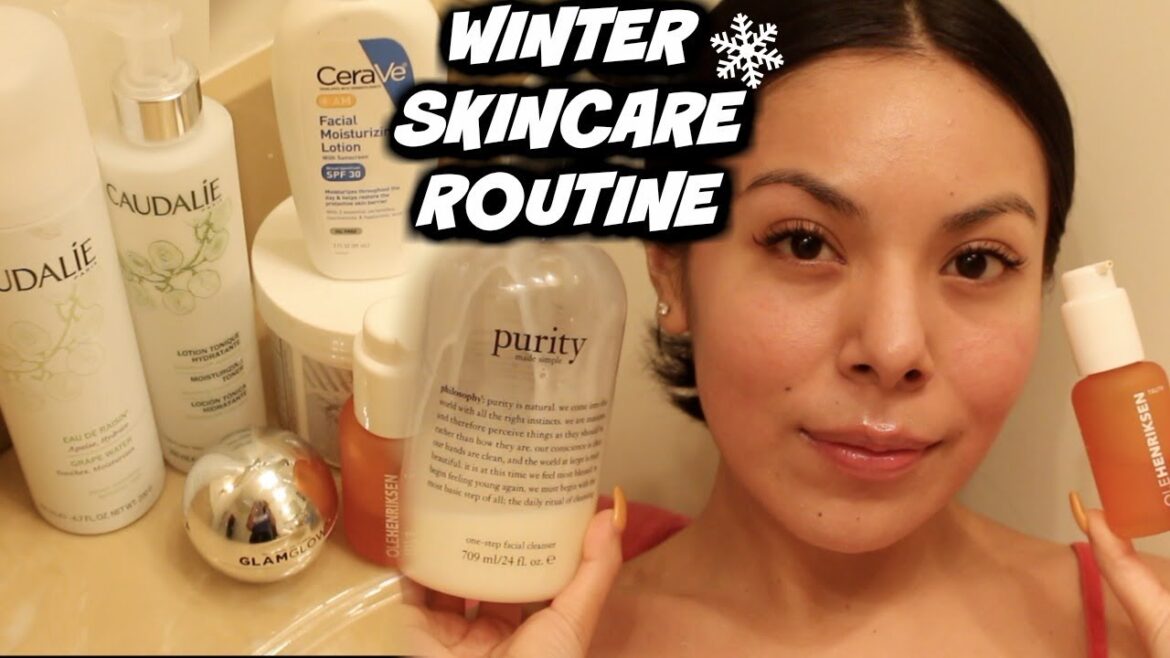 Winter Skincare Routine|| Sensitive Skin Winter Skincare Routine|| Sensitive Skin