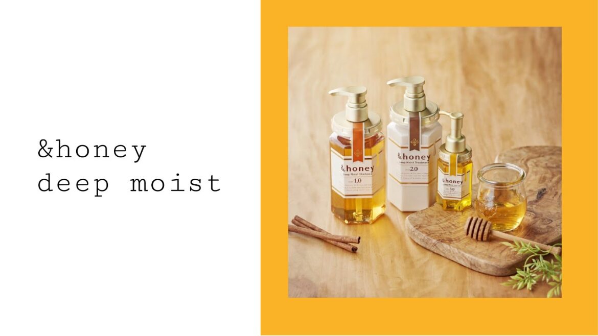 &honey Deep Moist Shampoo /Hair Treatment แชมพูนำเข้าจากญี่ปุ่น
