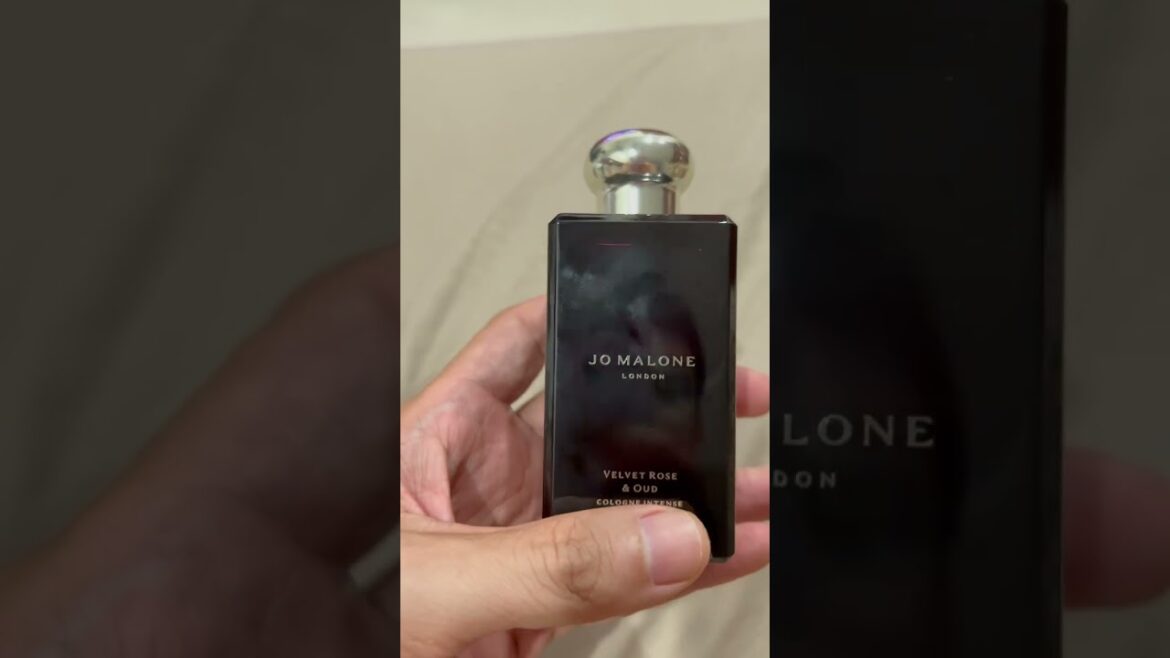 Jo Malone black velvet and Oud #shorts