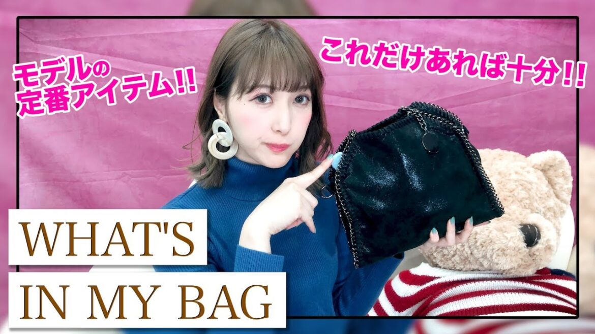 【バックの中身紹介♡】What's　in my bag？