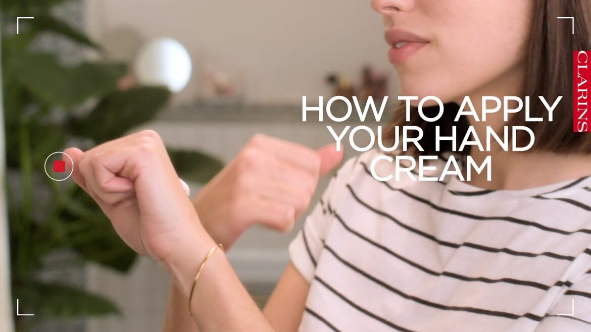 How to Apply Hand Cream | Clarins How to Apply Hand Cream | Clarins