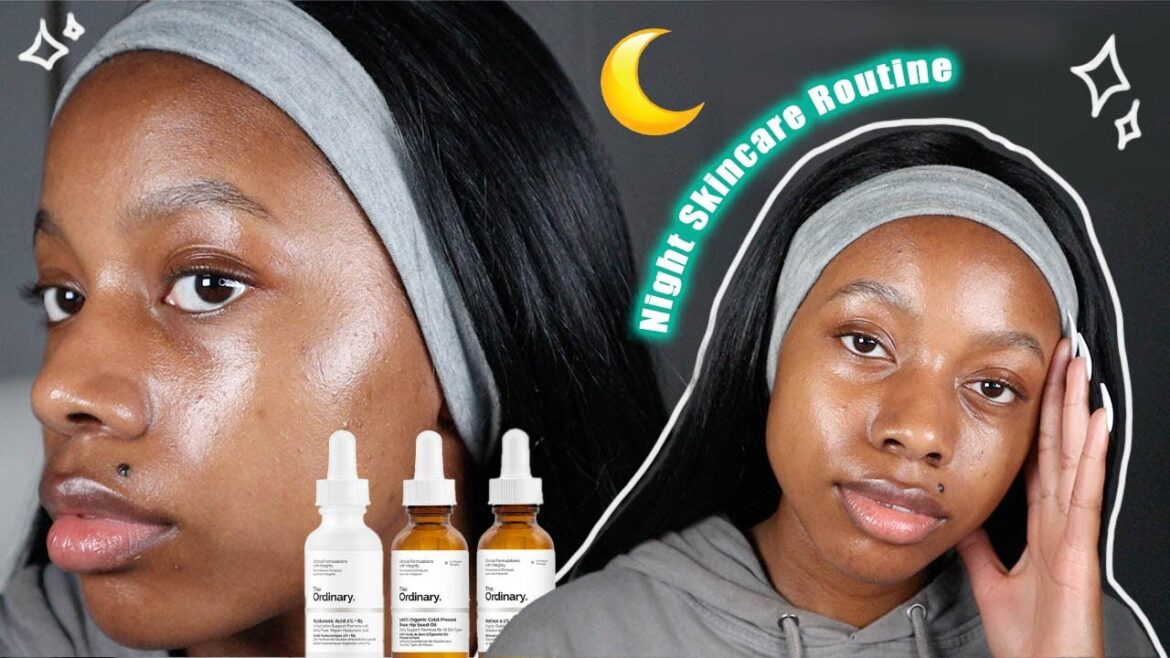 My Simple and Affordable Nighttime Skincare Routine For Dark Spots 🌚 | NOT SPONSORED