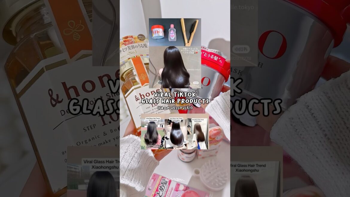Viral tiktok hair products from yesstyle! 🎀🫧✨