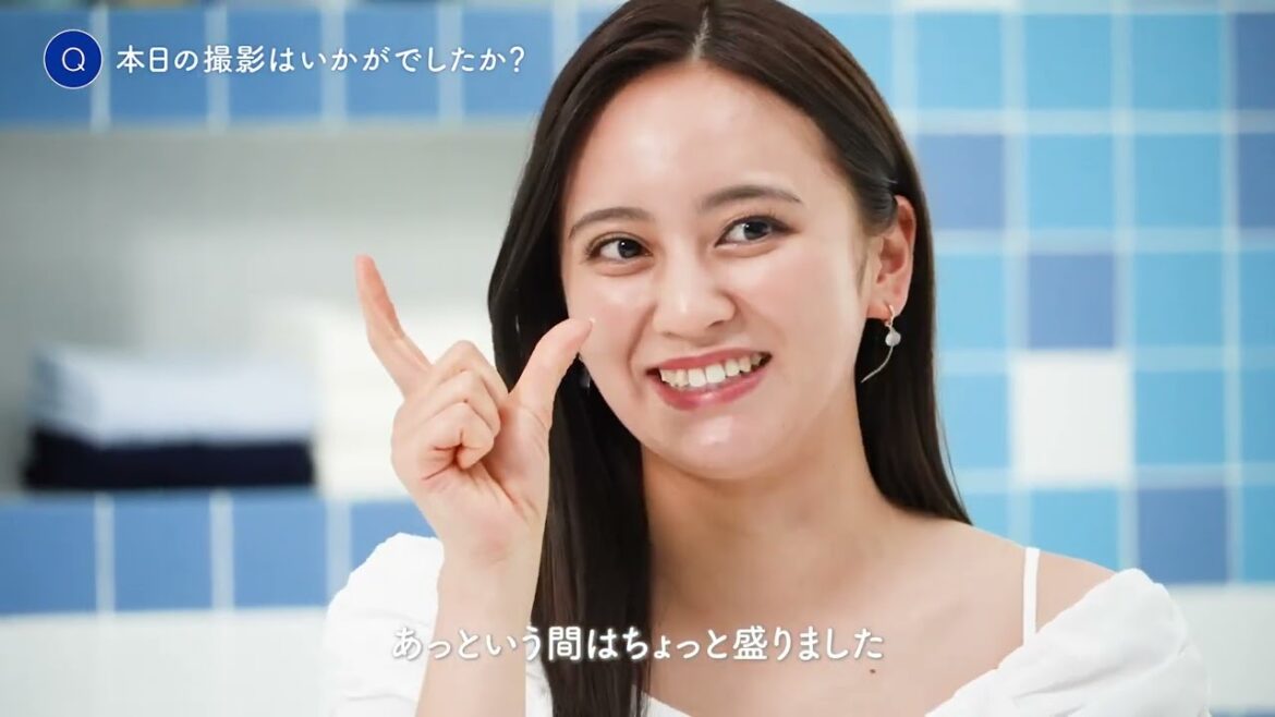 ニベア花王 エンジェルスキン ボディウォッシュ Behind The Scenes & Special Interview 24’ 岡田結実