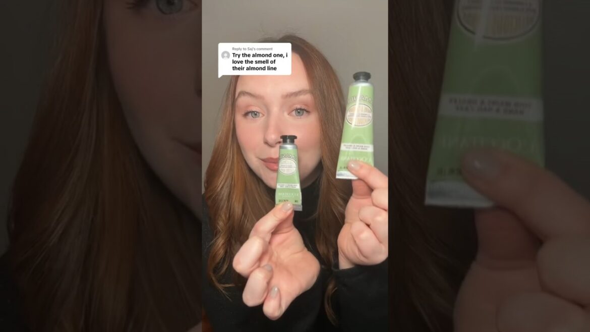 Love the almond one #handcream #loccitane