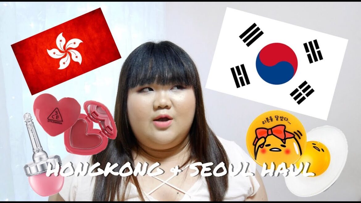 WHAT I BOUGHT FROM HONGKONG & SEOUL ～