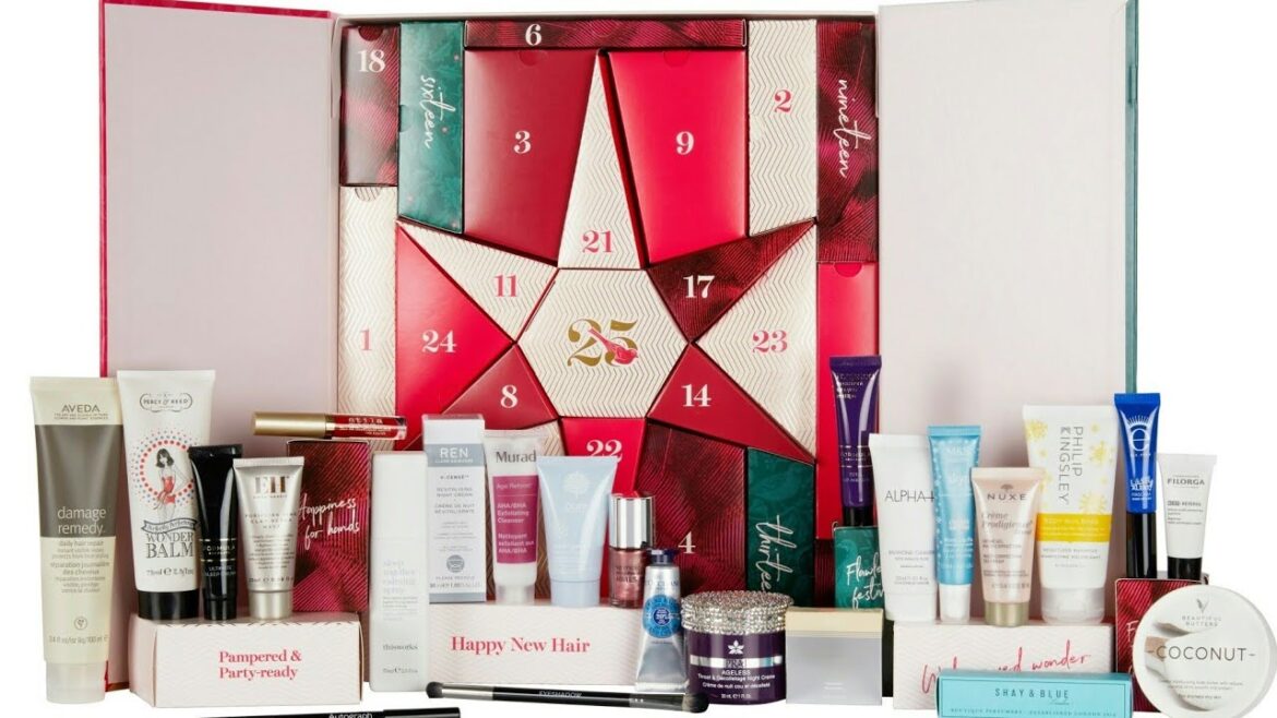 "SPOILER" Marks & Spenser beauty advent calendar 2019!