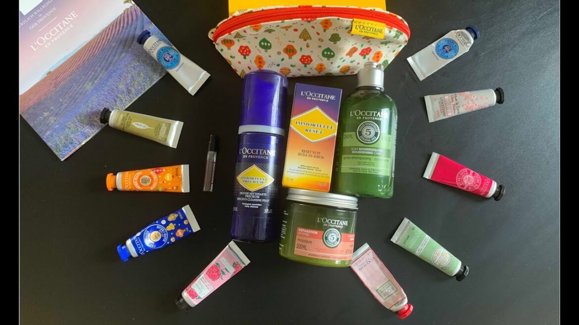 Первая покупка в бутике l’occitane Первая покупка в бутике l'occitane