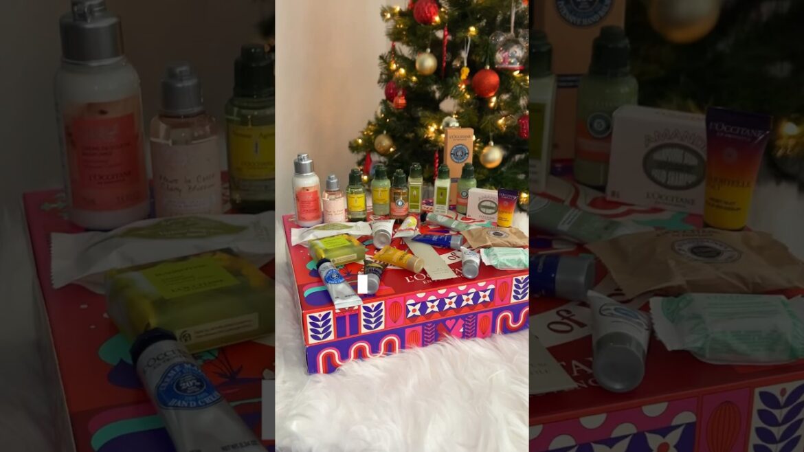 @loccitane Unboxing ❤️ - #adventcalendar #unboxing #locciatane