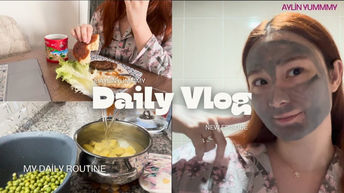 Yves Rocher Cilt Bakım Rutinim ,Yves Rocher Skin Care Routine,Vlog - One Day and My Skin Care