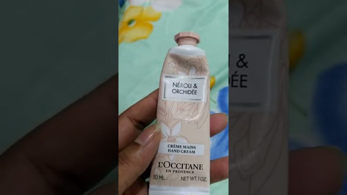 hand cream review L'Occitane en provence#shorts